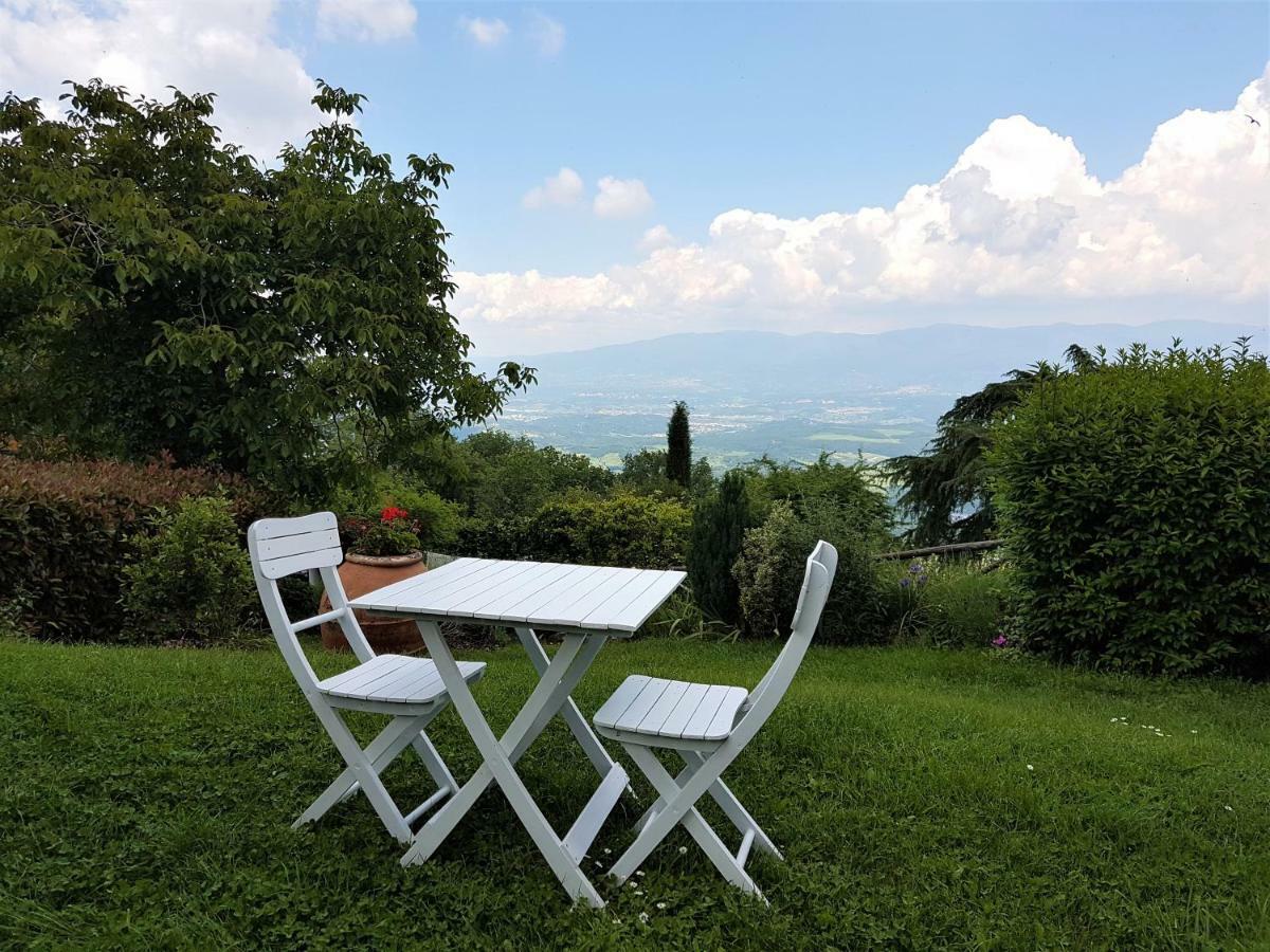 A Due Passi Dal Chianti Lägenhet Cavriglia Exteriör bild